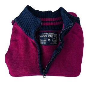 Nautica quarter zip XXL